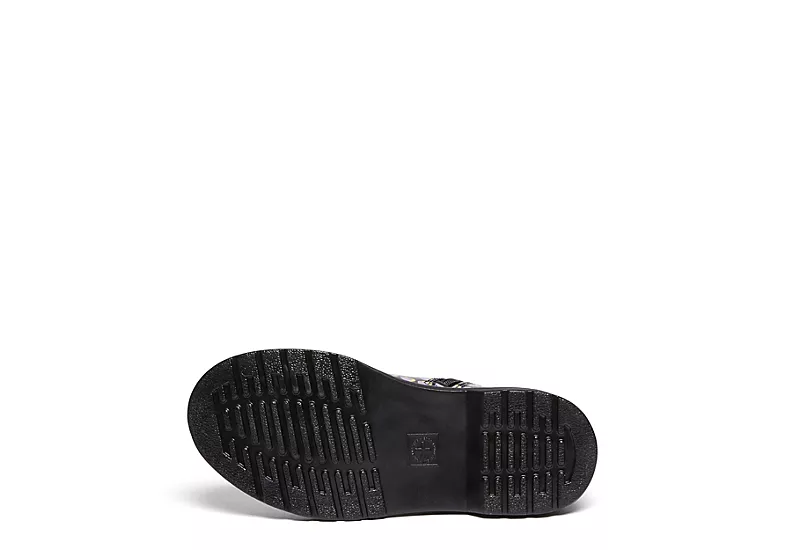 Dr. Martens Dr.martens Girls 1460 Combat Boot - Black - Image 4