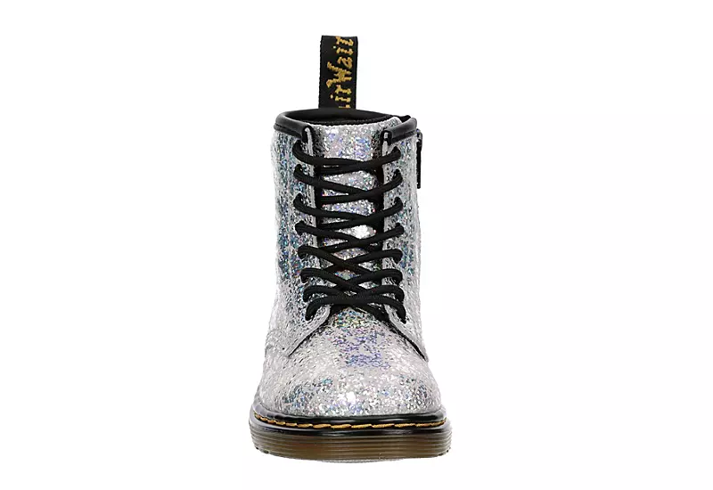 Dr. Martens Dr.martens Girls Infant 1460 Combat Boot - Grey - Image 3