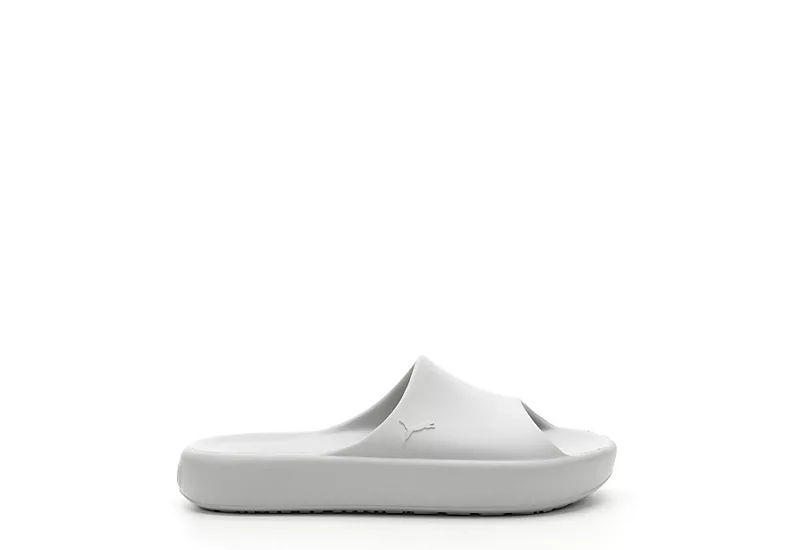 Puma Girls Shibui Cat Slide Sandal - Grey - Image 2