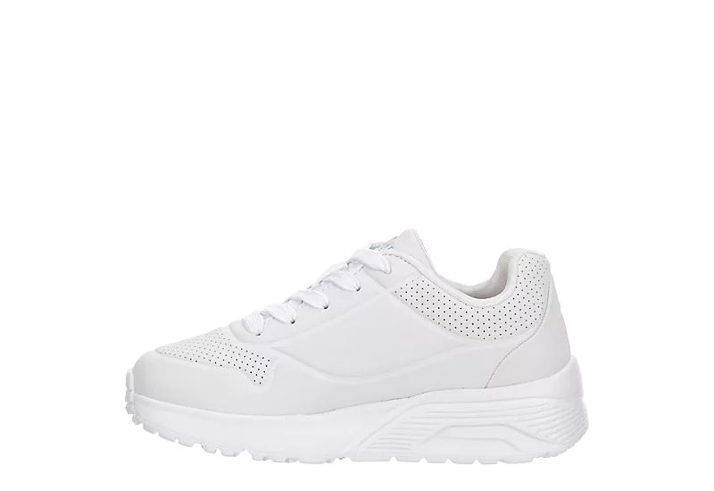 Skechers Girls Uno Lite Sneaker - White - Image 4