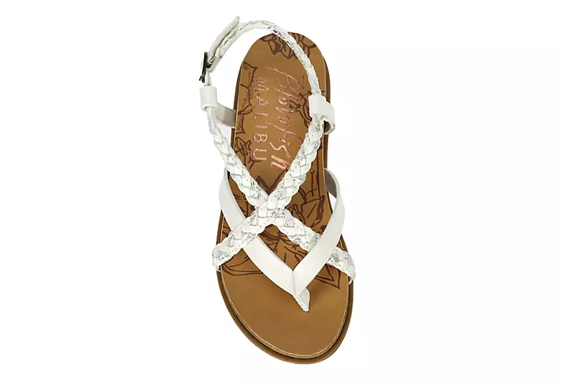 Blowfish Girls Foxtail-k Sandal - Off White - Image 6