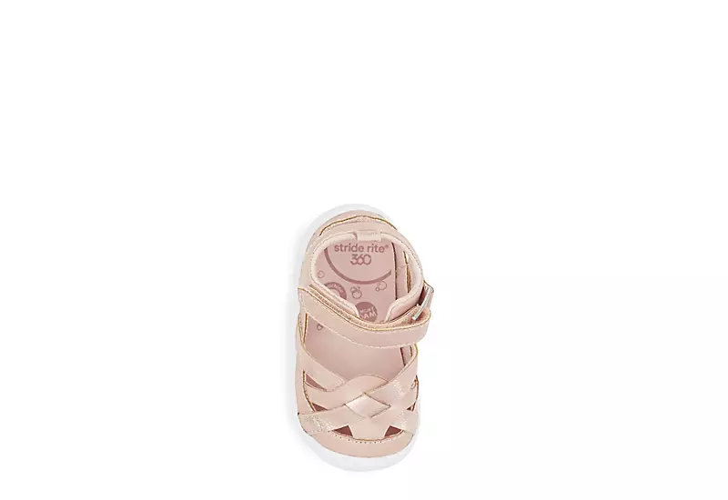 Stride Rite Girls Infant Mallory Sandal - Pink - Image 6
