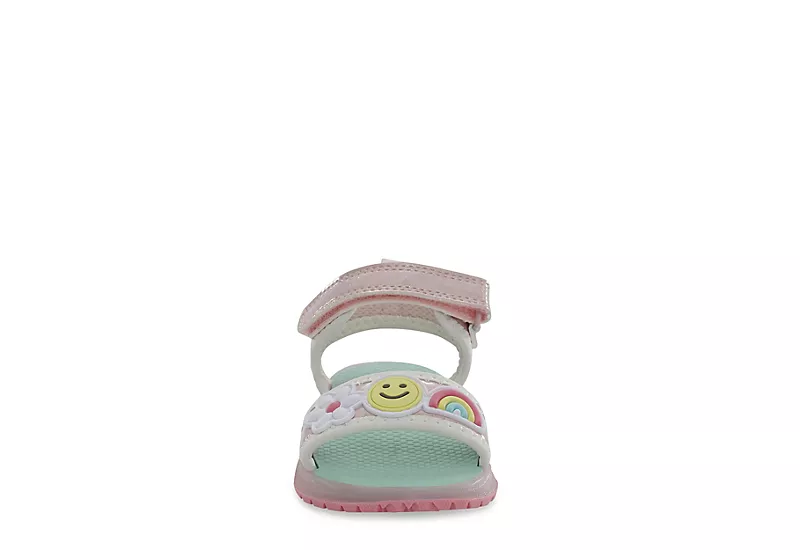 Carters Girls Infant Stellah Light Up Sandal - Pink - Image 3