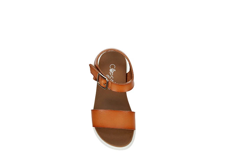 Cupcake Couture Girls Infant Lil Marlow Sandal - Tan - Image 6