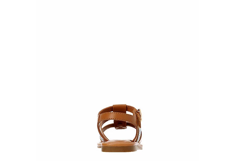 Cupcake Couture Girls Infant Eva Sandal - Tan - Image 5