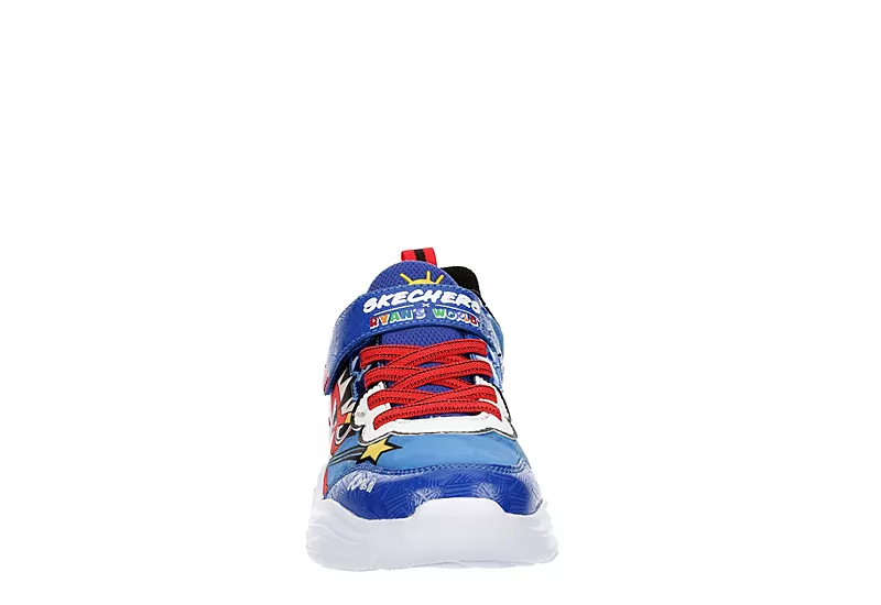 Skechers Boys Ryans World Sneaker - Blue - Image 3