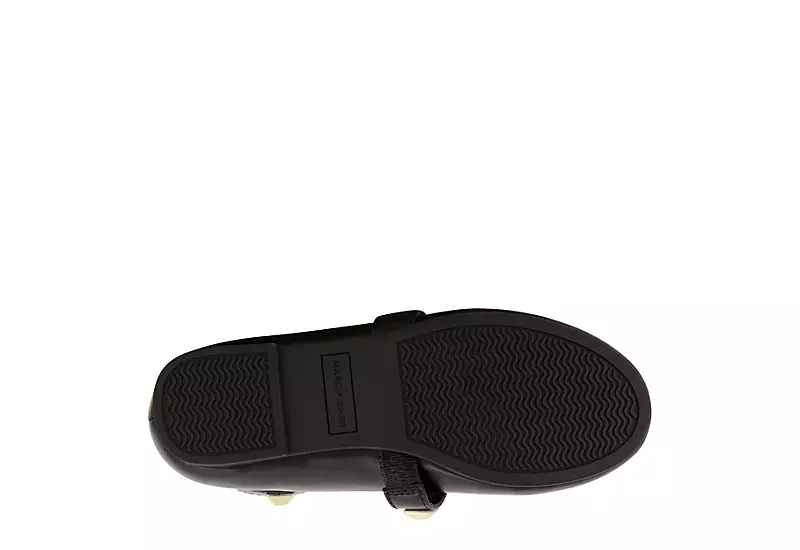 Marc Fisher Girls Tashi Buckle Dress Flat - Black - Image 7