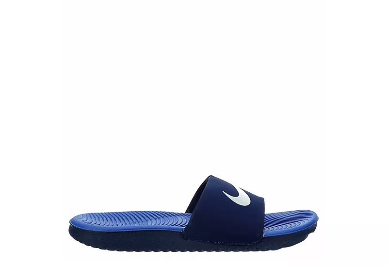 Nike Boys Kawa Slide Sandal - Navy - Image 2