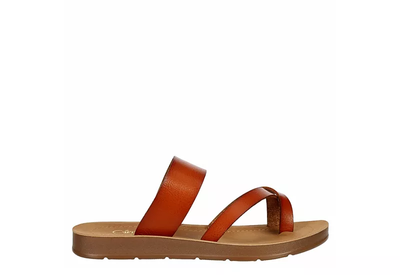 Cupcake Couture Girls Ring Sandal - Cognac - Image 2