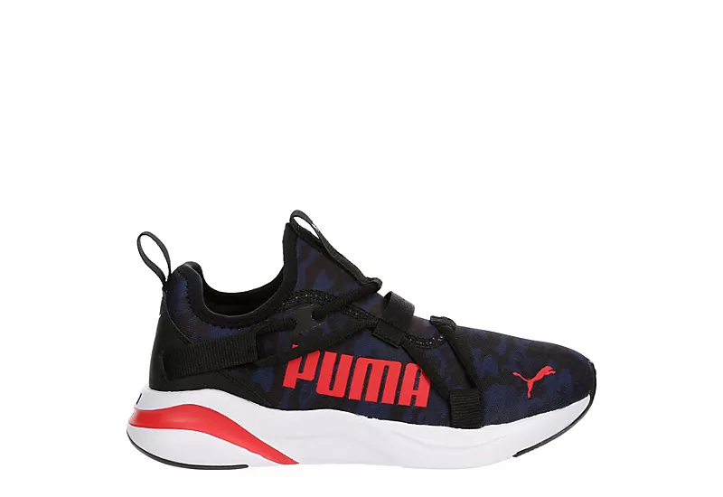 Puma Boys Little Kid Softride Rift Slip On Sneaker - Navy - Image 2