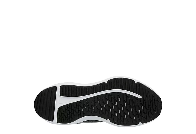 Nike Boys Downshifter 12 Slip On Sneaker - Dark Grey - Image 7