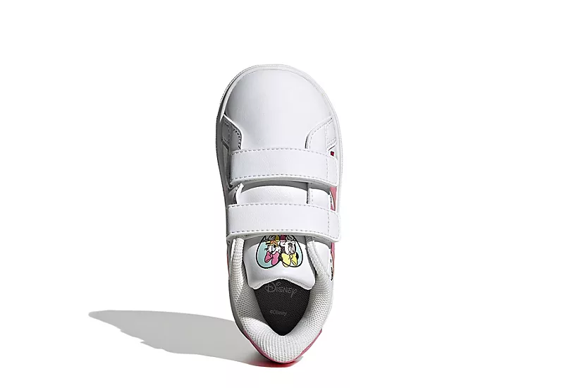 Adidas Girls Infant Grand Court 2.0 Sneaker - White - Image 4