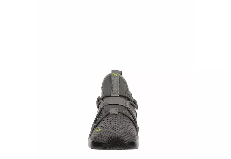 Puma Boys Infant Softride Rift Slip On Sneaker - Grey - Image 3
