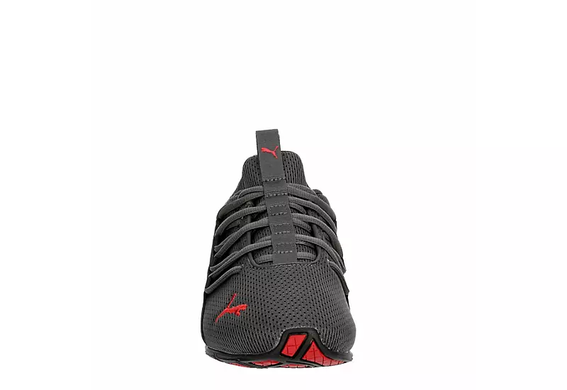 Puma Boys Axelion Sneaker - Grey - Image 3