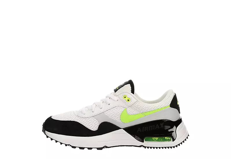 Nike Boys Air Max Systm Bg Sneaker - White - Image 4