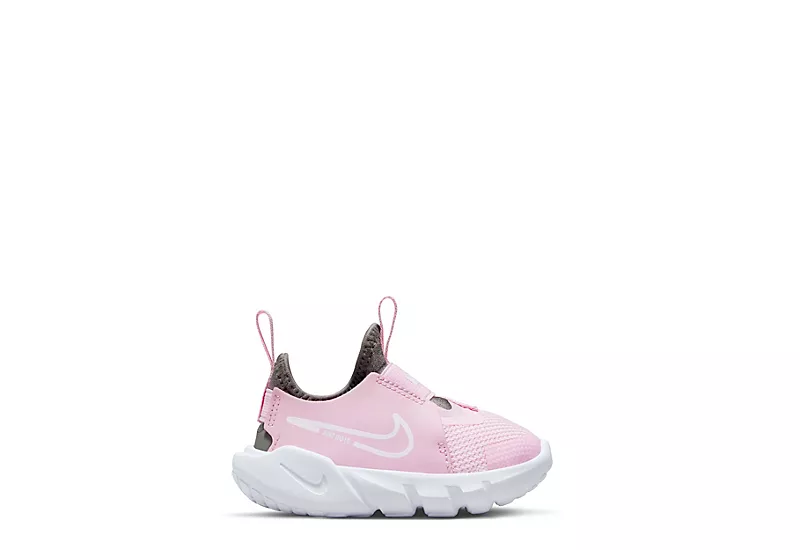 Nike Girls Infant Flex Runner Slip On Sneaker - Pink - Image 2