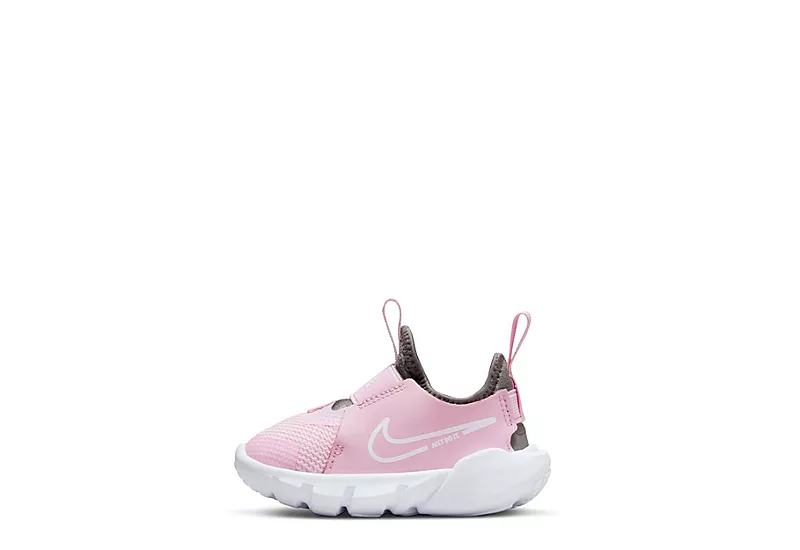 Nike Girls Infant Flex Runner Slip On Sneaker - Pink - Image 3