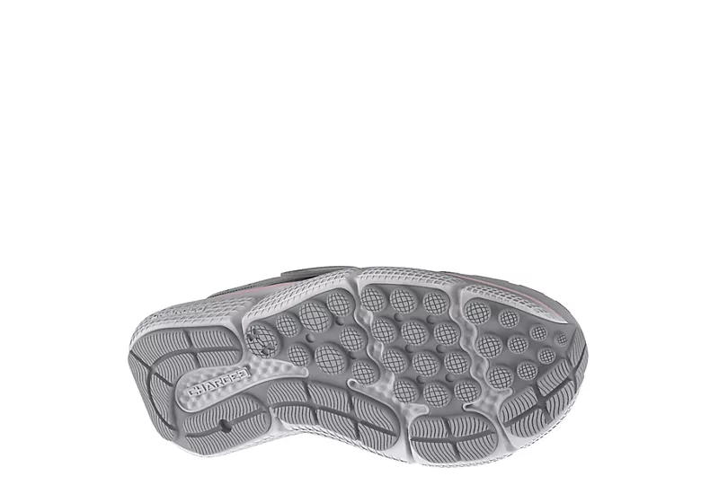 Under Armour Girls Assert 10 Sneaker - Grey - Image 5