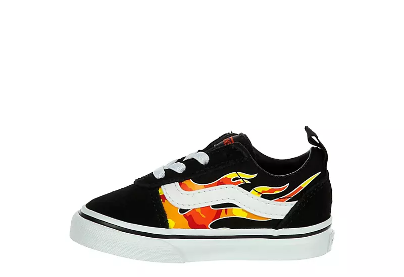 Vans Boys Infant Ward Sneaker - Black - Image 4